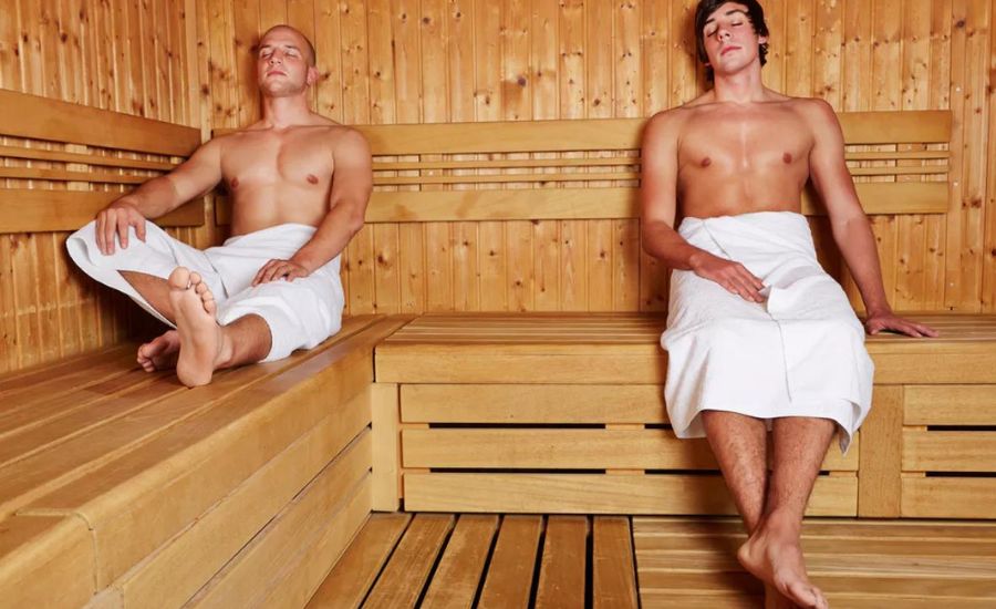 is the sauna good before a workout